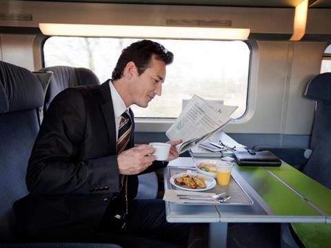 Around 16 million food and drink items are purchased on TGV services every year (Photo: SNCF)