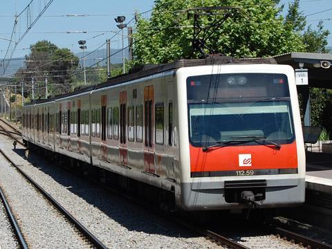 FGC Class 112 electric multiple-unit.