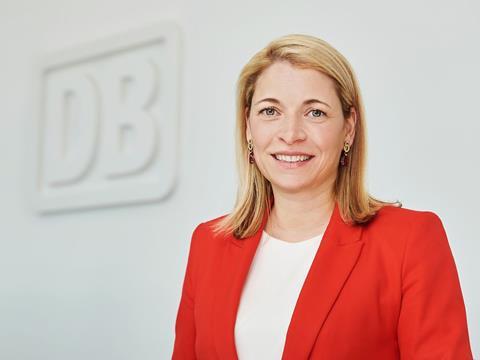 Evelyn Palla, CEO Deutsche Bahn AG (Photo Deutsche Bahn AG, Stefan Wildhirt)