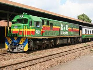 Rift Valley Railways train in Nairobi (Photo: Fredrick Onyango).