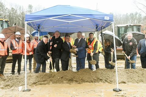 Ground Breaking on New Long Island Rail Road Yaphank Station in Suffolk County