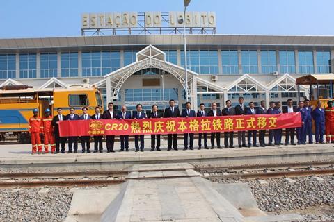A ceremony at Lobito’s main station on October 3 marked the final handover of the Benguela Railway to the government from construction company China Railway 20 Bureau Group.