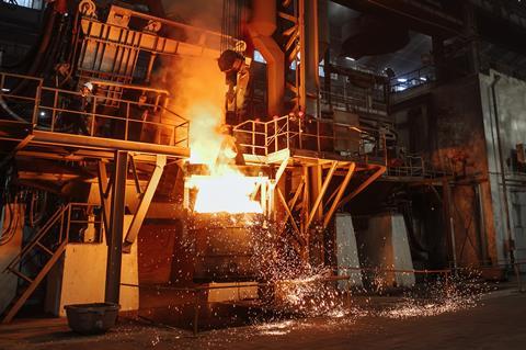 RM Rail’s VKM Steel plant has been equipped with a 16 tonne capacity electric arc steelmaking furnace supplied by Thermomelt