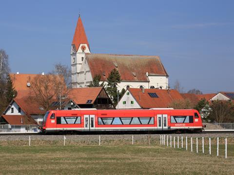 DB Regio is to run Dieselnetz Ulm services for three years from December 2016 (Photo: DB/Uwe Miethe).