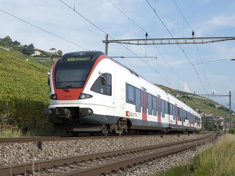 SBB Stadler Flirt.