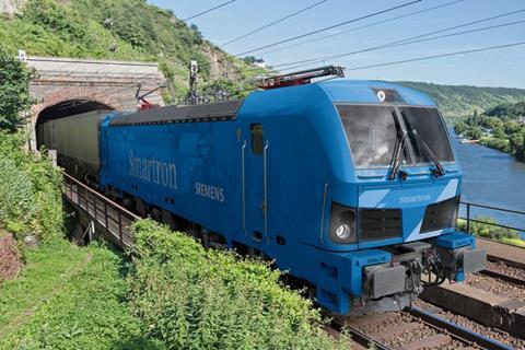 Bulgaria's BDZ has ordered 10 Siemens Mobility Smartron electric locomotives