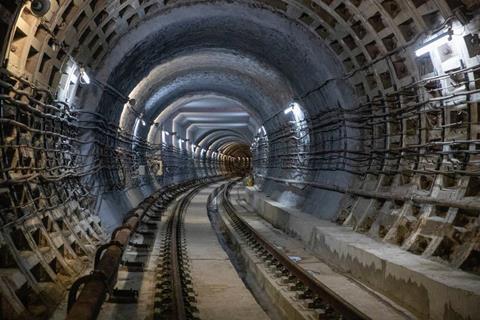 Kyiv metro M2 tunnel (Photo Mayor of Kyiv)