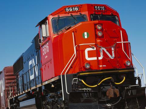 CN loco
