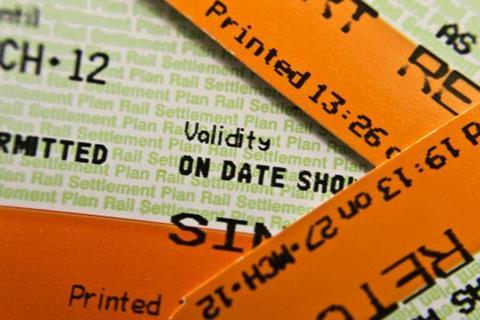 Train tickets