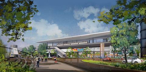 Inglewood Transit Connector impression (Image City of Inglewood, public domain