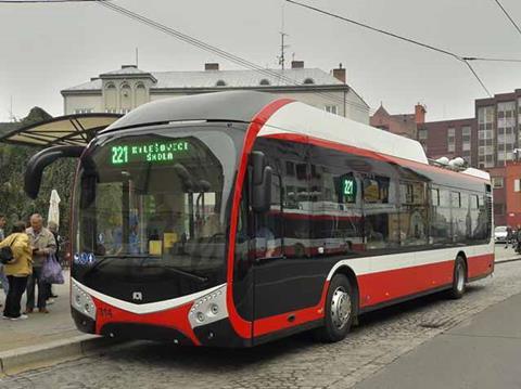 Škoda had previously supplied 32Tr trolleybuses to Opava.