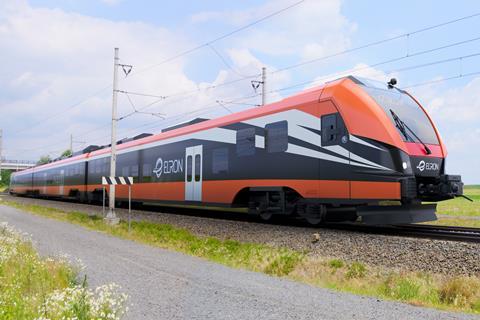 Impression of a Škoda Group electric multiple-unit for Elron.