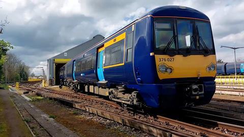 Class 376 blue livery (Photo Southeastern)