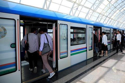 Toshkent Metro station (Photo Ministry of Transport)