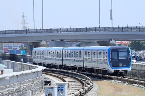 Toshkent Metro train (Photo Ministry of Transport)