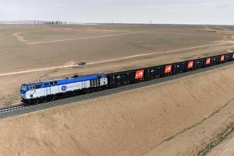 Mongolia coal railway