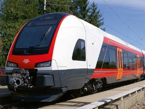 Stadler Flirt electric multiple-unit for NSB.