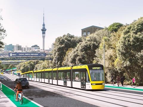 The planned 23 km light rail route would run along Queen Street and Dominion Road in Auckland city centre, before passing through Mount Roskill, Onehunga and Mangere to reach Auckland Airport.