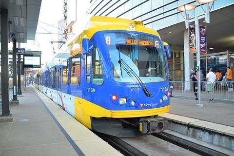 Minneapolis Metro Blue Line LRV