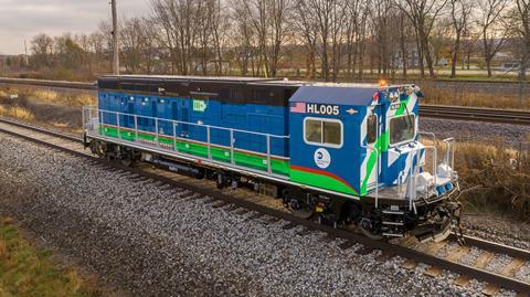 New York MTA Subway Wabtec R255 diesel-battery loco (Photo Wabtec)