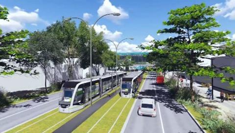 Medellin Metro de la 80 impression