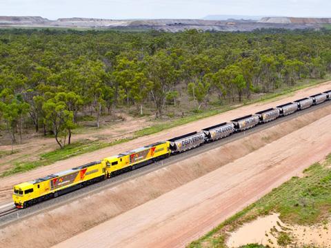 First train on the Northern Missing Link (Photo: QR National).