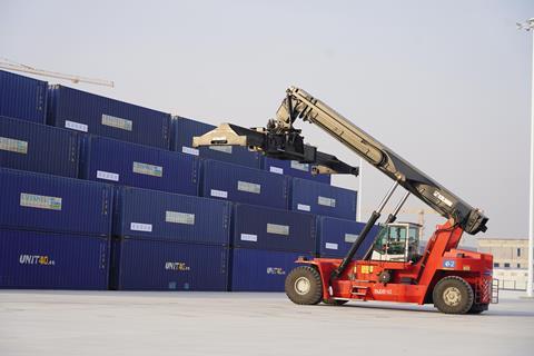 Kazakhstan freight train (Photo KTZ) (1)