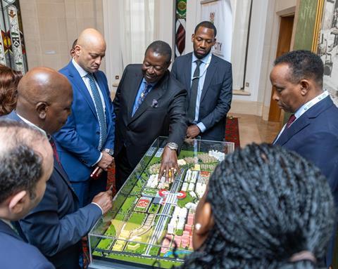Nairobi station regeneration model (Photo KRC)