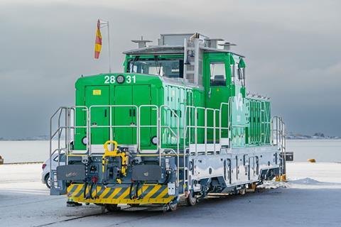VR Stadler Dr19 locomotive