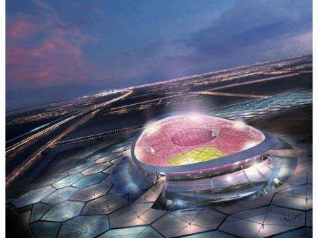 Lusail Stadium will host the opening and final matches of the 2022 FIFA World Cup in Qatar (Qatar 2022 Bid Committee).