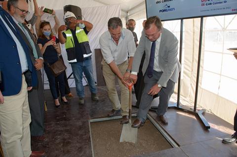 Portren has begun construction of a US$25m workshop and operations centre near Juanicó