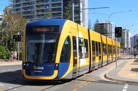 Gold Coast Light Rail Extension Study Funded Metro Report International Railway Gazette International