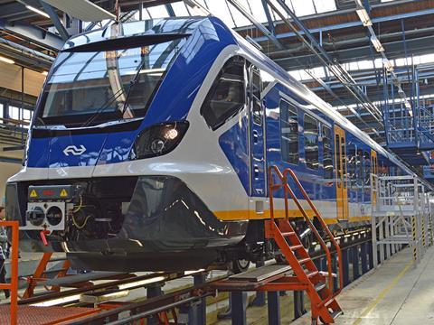 Four-car CAF Sprinter electric multiple-unit for NS (Photo: Kars Cleveringa).