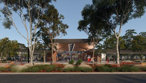 au-Perth-Ellenbrook-station-exterior-rendering