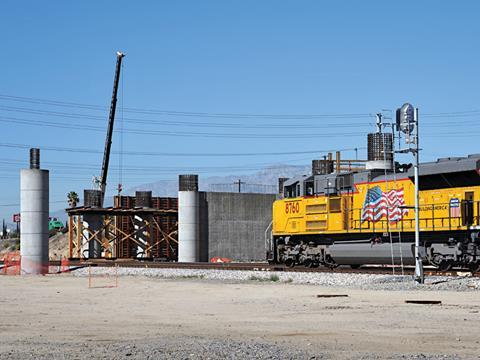 Colton grade separation project (Photo: David Lustig).