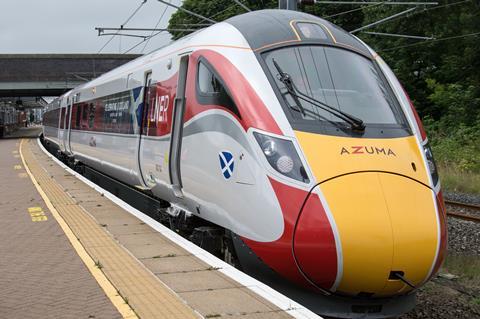 LNER Azuma trainset (Photo: Tony Miles).