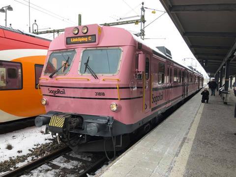 SagaRail has suspended is Stockholm – Linköping service.