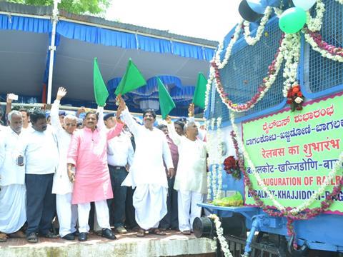 South Western Railway opened a 30 km line from Bagalkot to Khajjidoni on June 15.