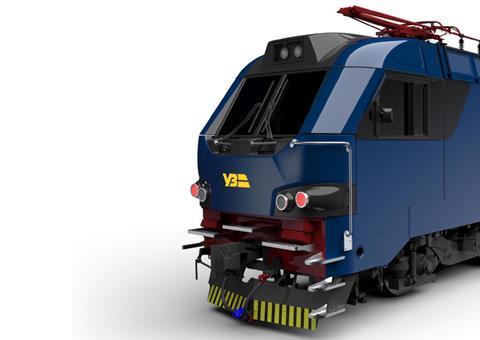 Ukrainian Railways Alstom Traxx hauler electric loco impression (Image Ukrzaliznytsia)