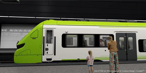 Barcelona FGC airport train impression (Image Alstom) (3)