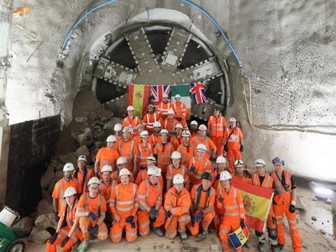 Tunnelling has been completed on the London Underground’s Northern Line extension.