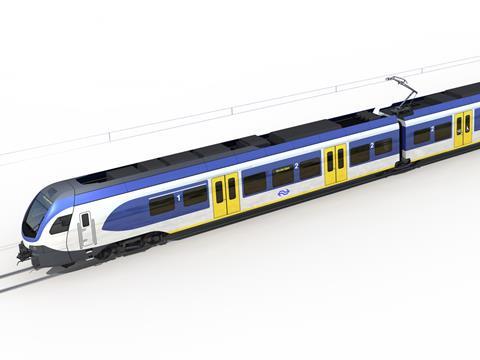 NS has awarded Stadler a €280m contract to supply 58 Flirt electric multiple-units.
