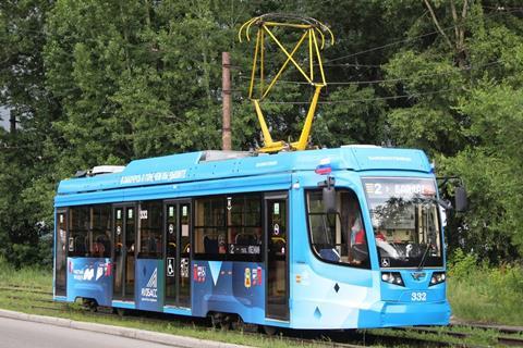Novokuznetsk UKVZ tram