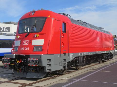 Škoda Transportation locomotive for DB.