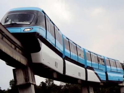 A monorail in Mumbai opened in 2014.