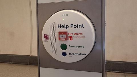 Station help point (Photo ORR)