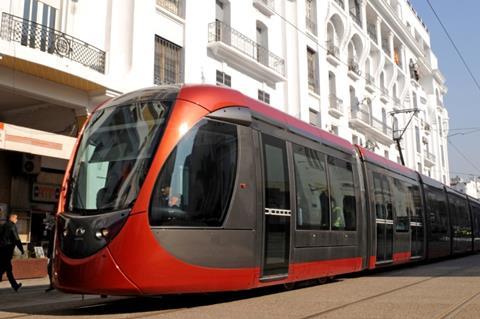 Casablanca Alstom Citadis tram