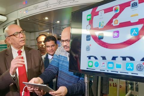 Delhi Metro Rail Corp has launched passenger wi-fi on the Airport Express Line