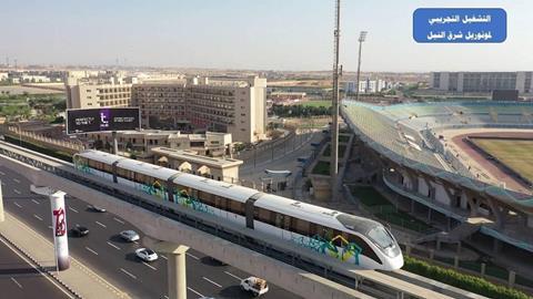 Cairo East Nile monorail tests photo Kamel Al-Wazir 1