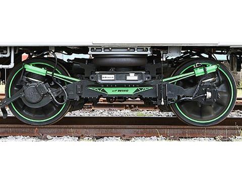 Kawasaki’s Environmentally Friendly Weight-saving Innovative New Generation bogie.